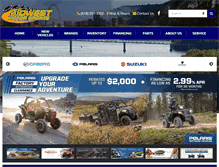 Tablet Screenshot of midwestmotorsports.com